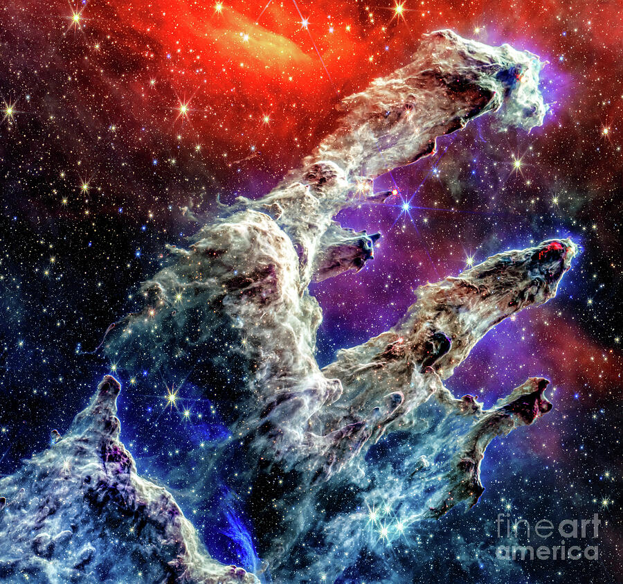 Pillars of Creation in HIgh Definition Photograph by M G Whittingham