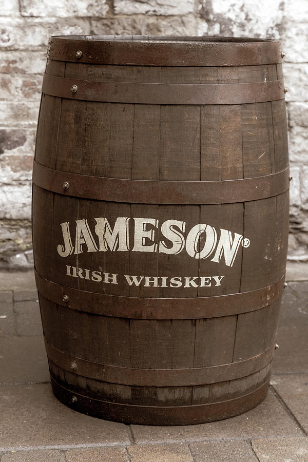 Jameson Whiskey Barrel in Dublin Ireland Photograph by Georgia Fowler