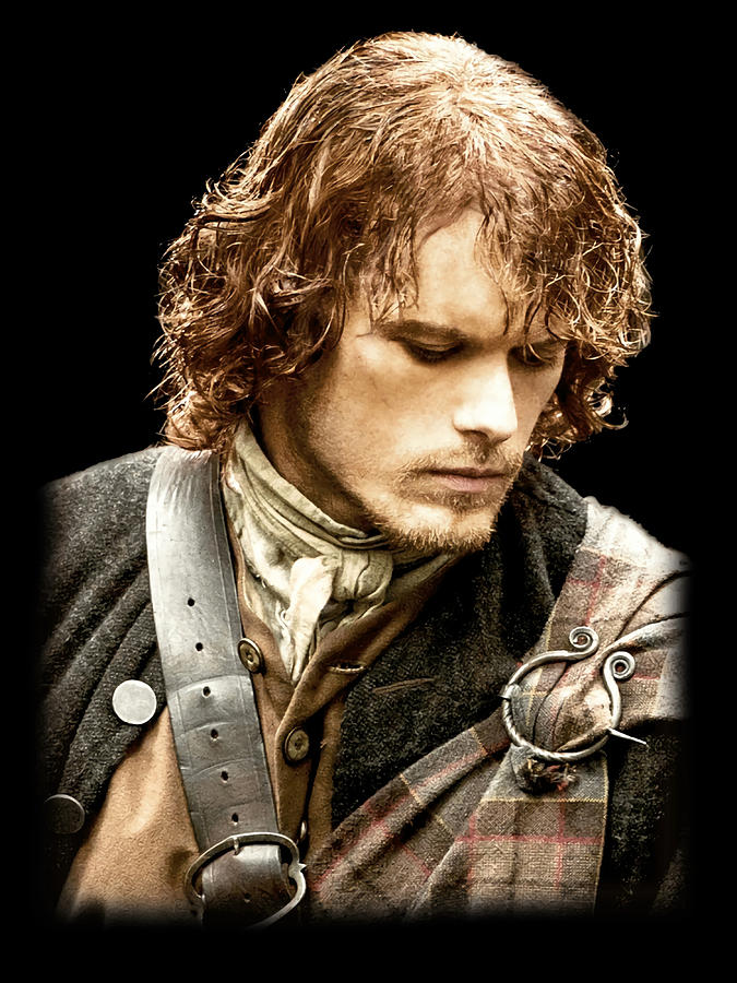 Jamie Fraser Poster nostalgia Painting by Harrison Brown | Fine Art America