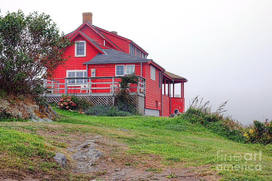 Jamie Wyeth House on Monhegan Island Photograph by Olivier Le Queinec