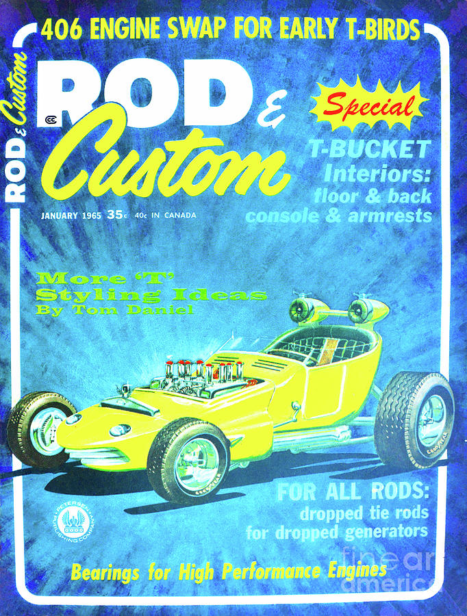 Jan 1965 Rod And Custom Magazine Photograph
