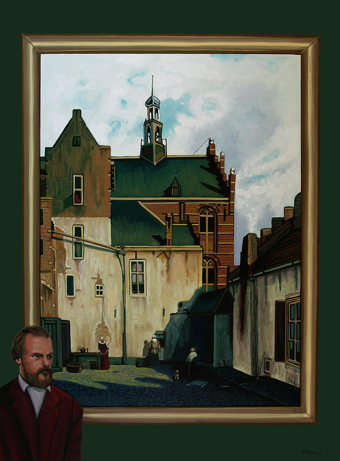 Jan Weissenbruch Painting of Culemborg Painting by Paul Meijering