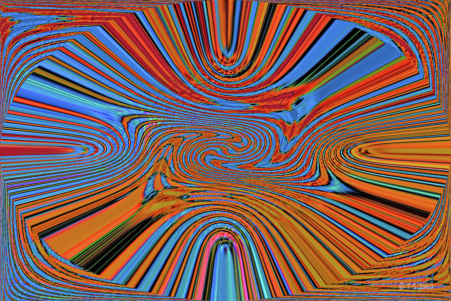 Janca Abstract 0022ps3a Digital Art by Tom Janca