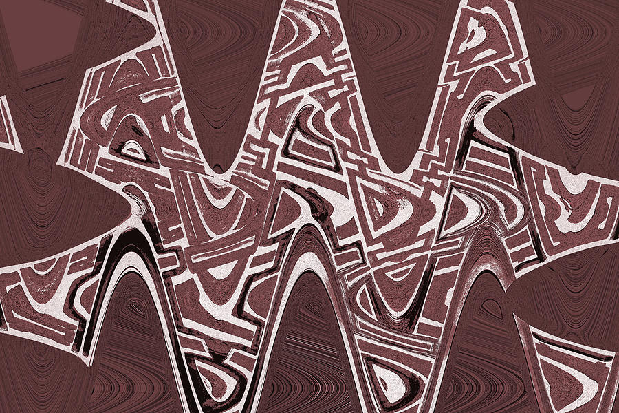 JancArt Abstract #1094p  Digital Art by Tom Janca