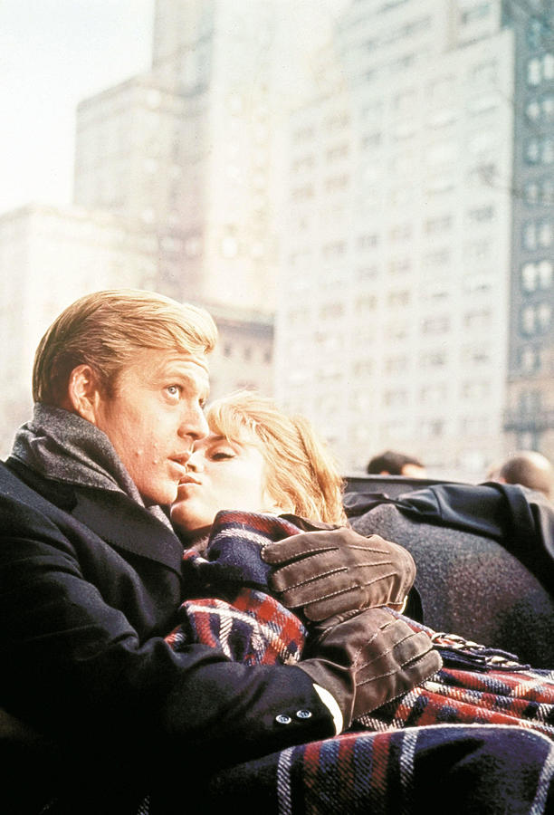 JANE FONDA and ROBERT REDFORD in BAREFOOT IN THE PARK -1967-, directed by GENE SAKS. Photograph by Album