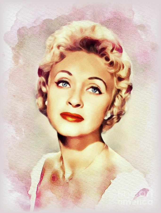 Jane Powell, Movie Legend Painting by Esoterica Art Agency