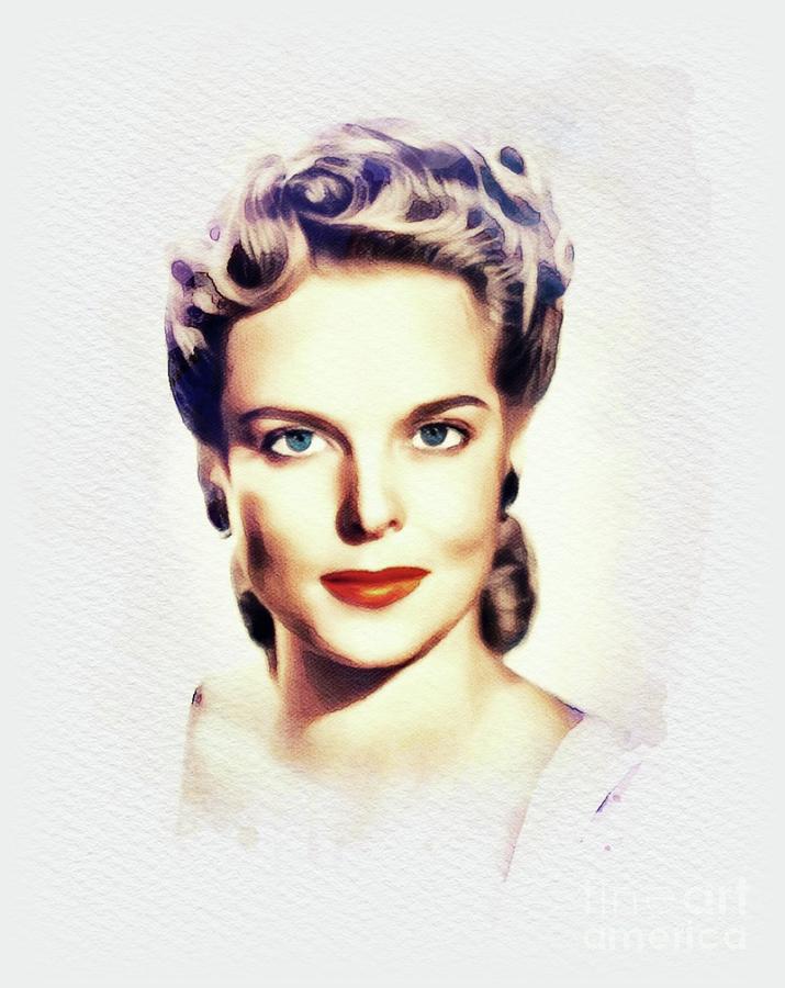 Jane Randolph, Movie Legend Digital Art by Esoterica Art Agency - Fine ...