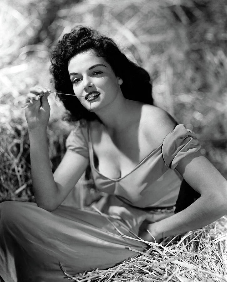 Jane Russell In The Outlaw 1943 Directed By Howard Hughes Photograph By Album Fine Art America