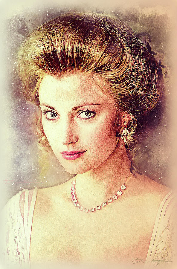 Jane Seymour Digital Art by D'artagnan Michaels - Pixels