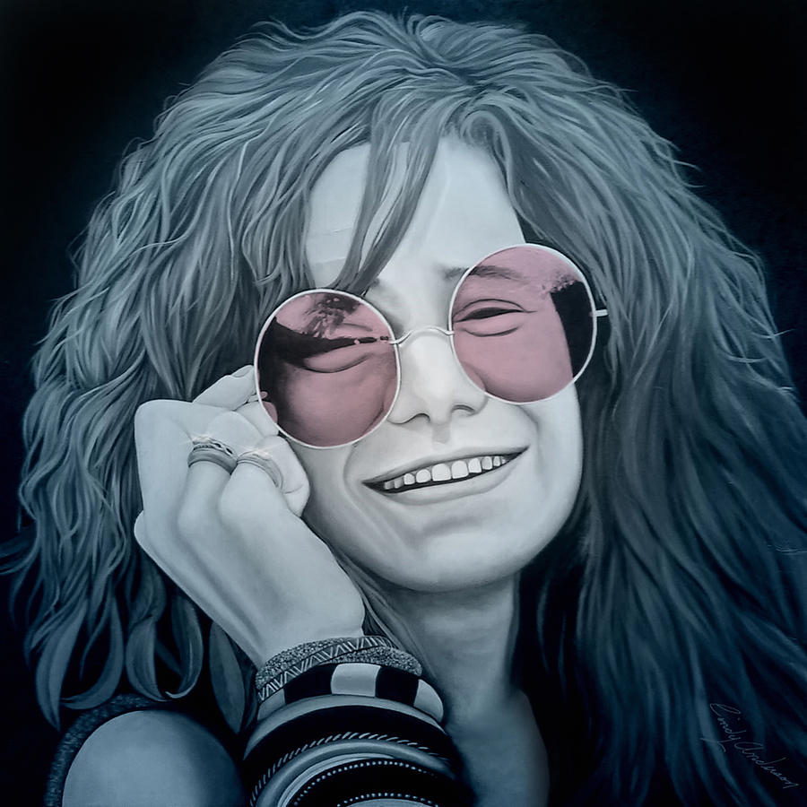 Janis Mixed Media by Cindy Anderson