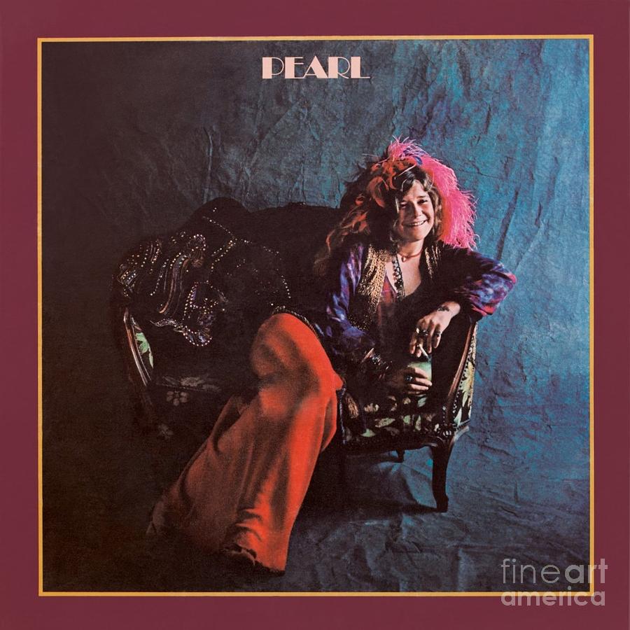 Janis Joplin Pearl Album cover Photograph by Action