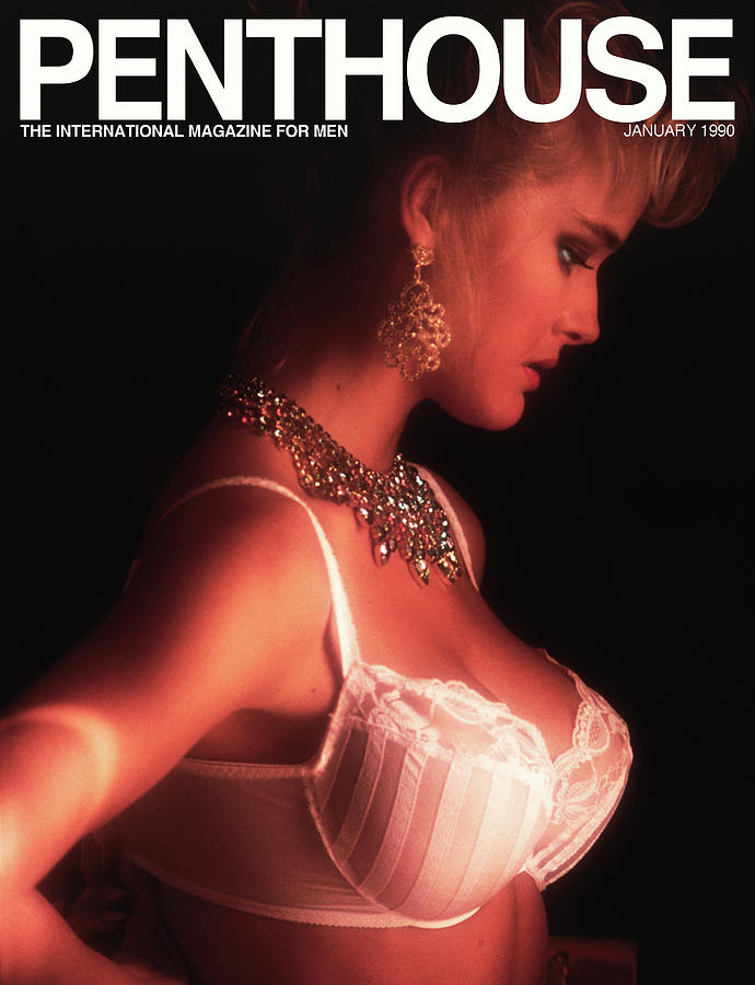 January 1990 Penthouse Cover Featuring Stephanie Page Photograph by Penthouse