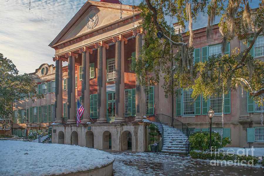 January 2018 - College of Charleston - South Carolina Photograph by Dale Powell