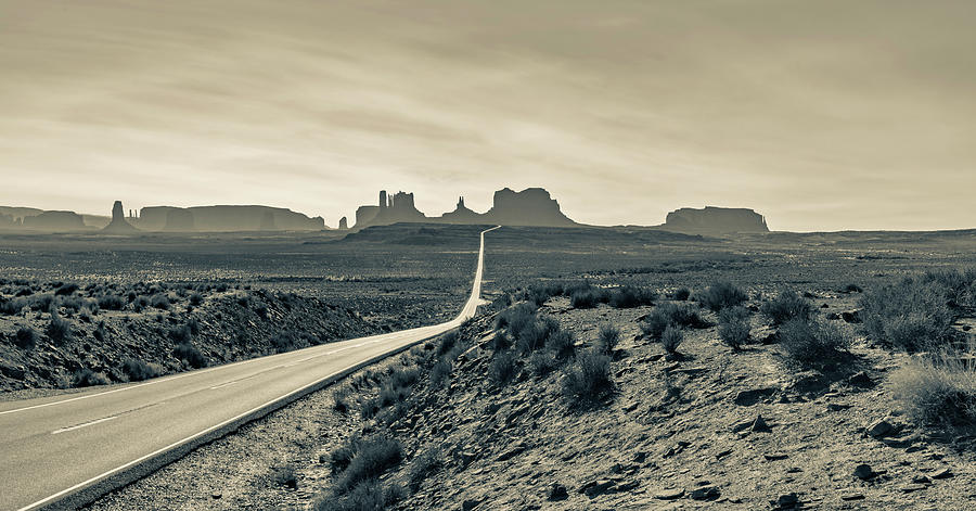 January 2022 Monument Valley Photograph by Alain Zarinelli