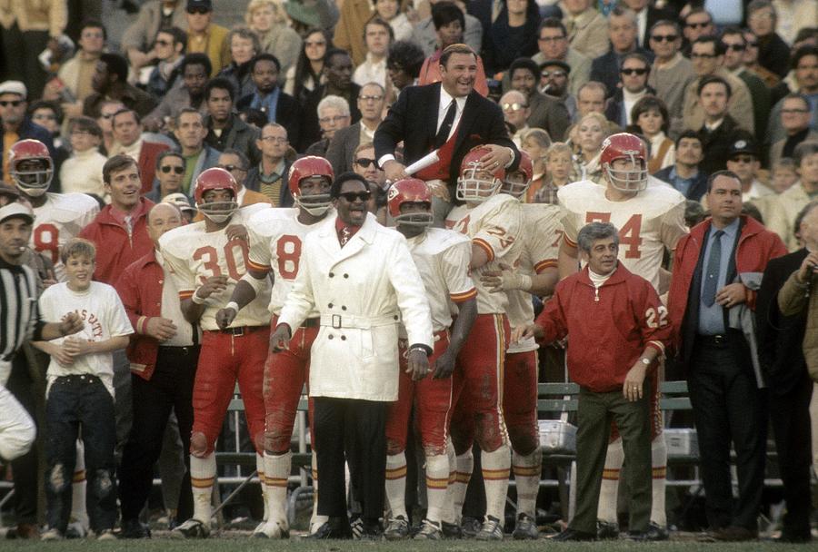 January 4, 1970; AFL Championship game, Kansas City Chiefs v Oakland Raiders Photograph by Focus On Sport