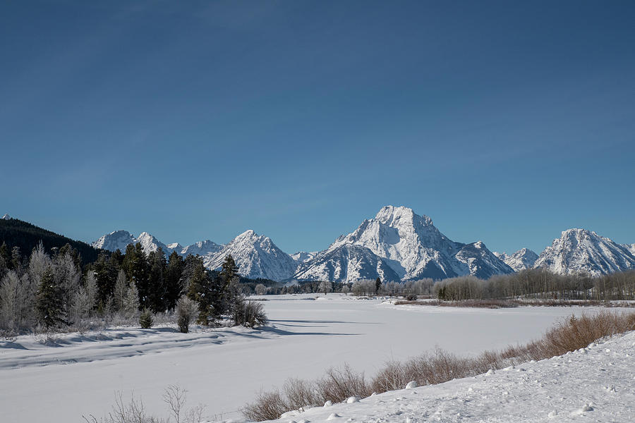 January At Snake River Overlook Photograph