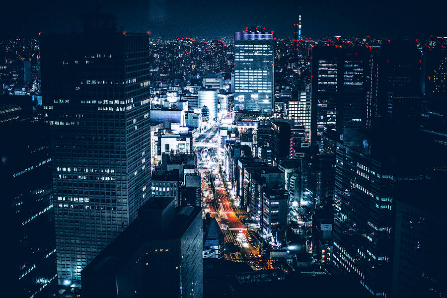 Japan - 'City' Digital Art by Little Japan | Pixels