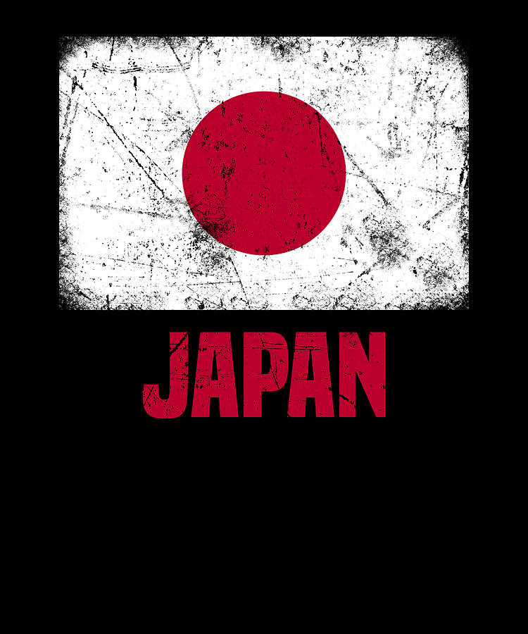 Japan Japanese Flag Digital Art by Michael S - Pixels