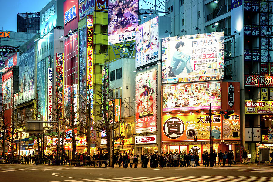 Japan Rising Sun Collection Akihabara Tokyo V Photograph By Philippe Hugonnard