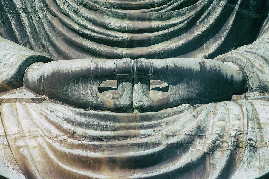 Japan Rising Sun Collection - Buddhas Hands Photograph by Philippe HUGONNARD