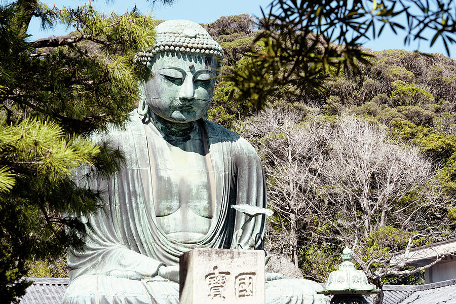 Japan Rising Sun Collection - Great Buddha I I Photograph by Philippe HUGONNARD