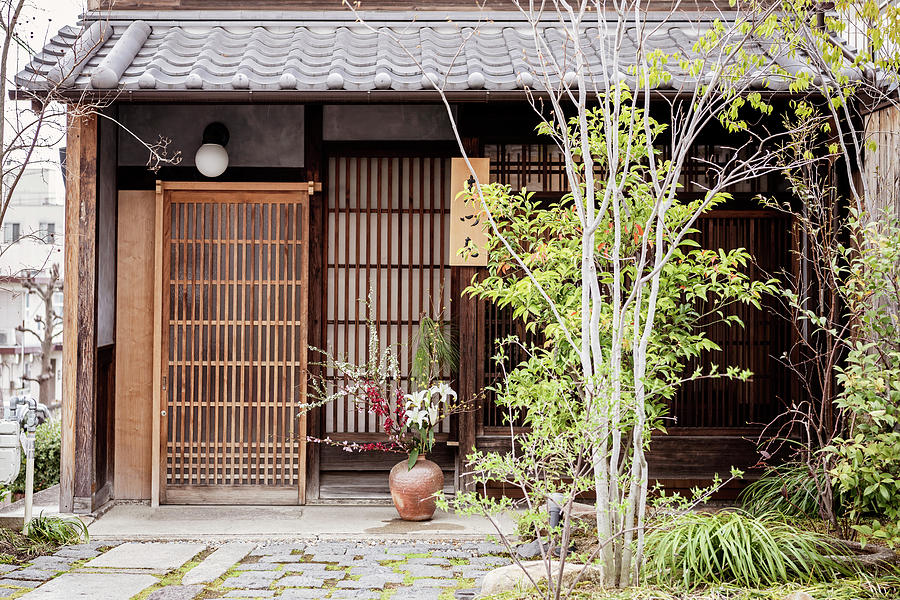 Japan Rising Sun Collection - Traditional Japanese Facade Photograph by ...