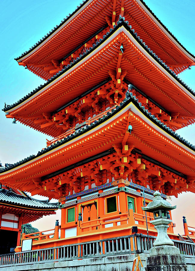 Japan - The Red Temple 6-1844 Photograph by Clement Tsang - Pixels