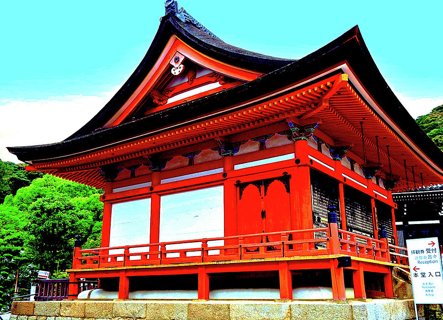 Japan - The Red Temple 6-1849 Photograph by Clement Tsang - Fine Art ...