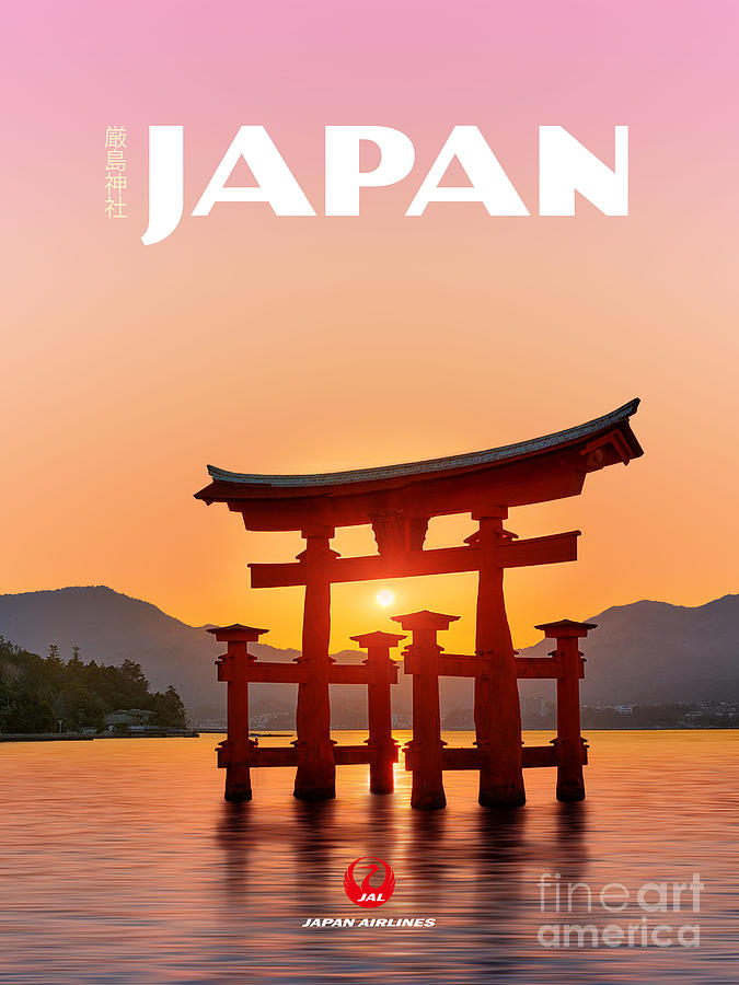 Japan Travel Poster Photograph by Eric Hwang | Fine Art America