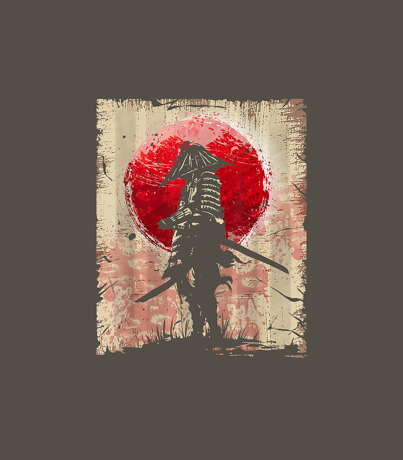 Japanese Artamurai Vintage Fighter Retro Design Digital Art By Koshan Reimi Fine Art America 0635