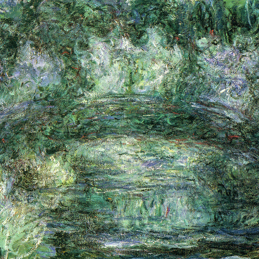 Japanese Bridge 1918 Painting By Claude Monet - Pixels