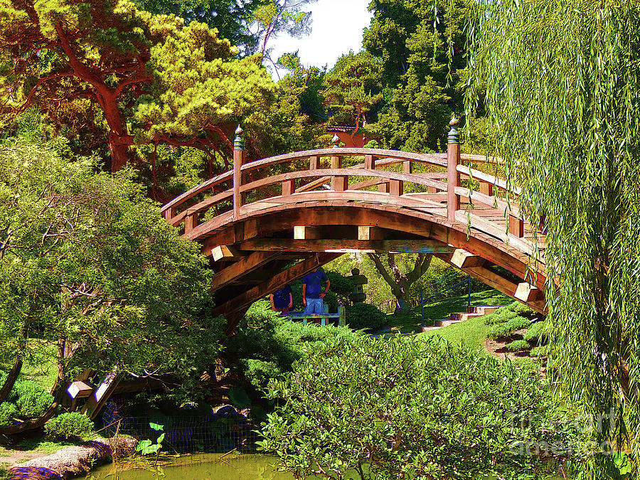 Japanese Bridge Photograph by Robert Ball - Fine Art America