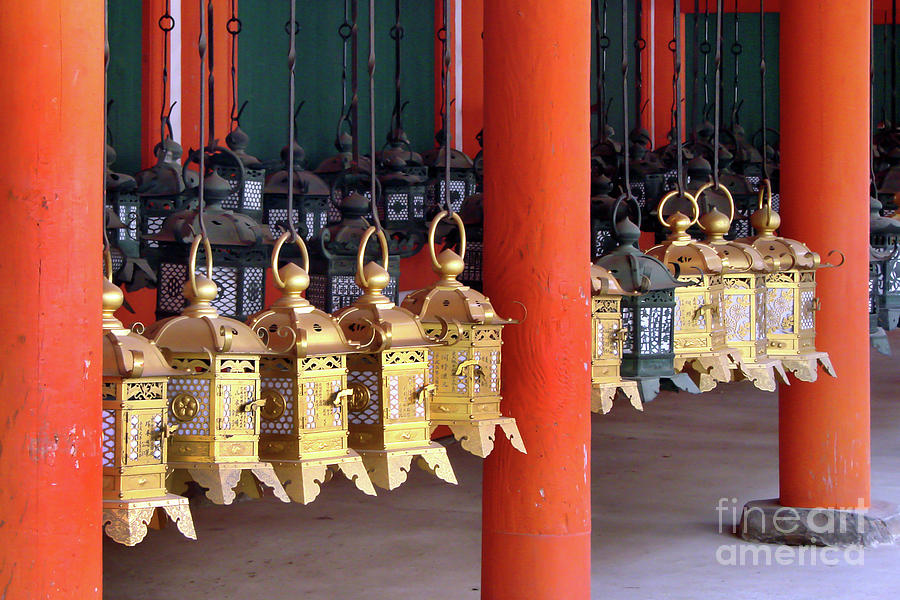 Nara Antique Bronze Metal Outdoor Lanterns