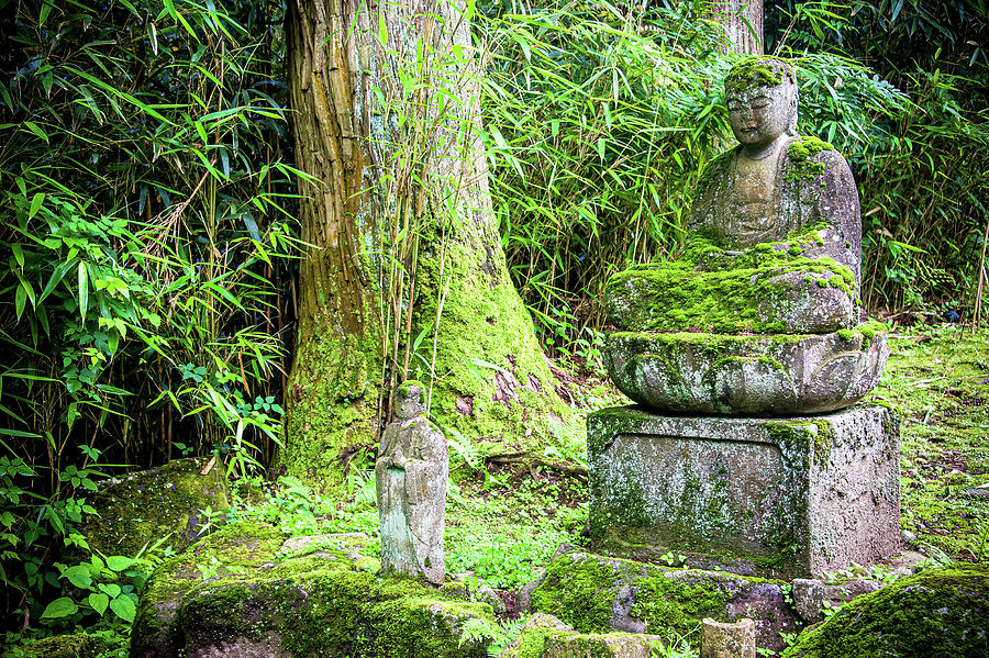 Japanese Buddha, Nikko. Japan. Photograph by Lie Yim