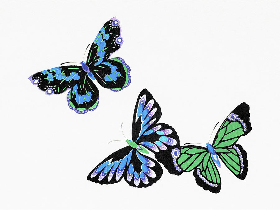 Japanese Butterfly - Green, Blue, Purple - Digital Remastered Edition ...