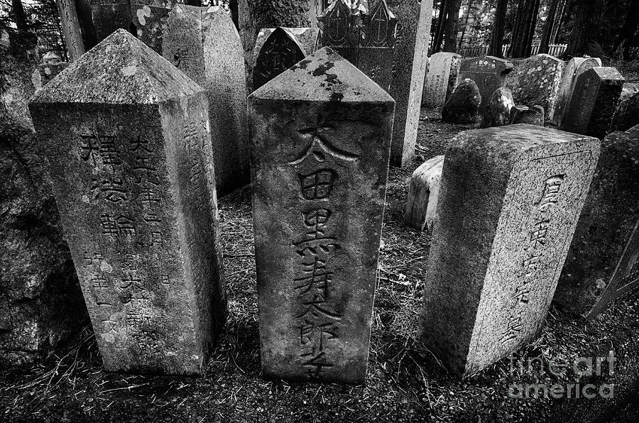 Japanese Cemetery Vancouver Island 3 Photograph by Bob Christopher