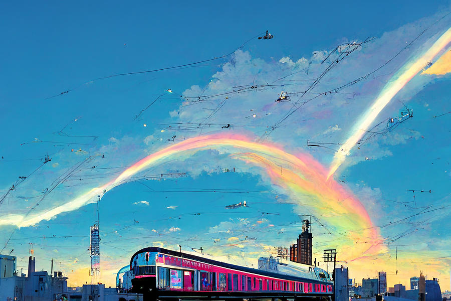 Japanese  Comic  Art  Of  The  Holographic  Station  A  144d21df  7e3d  49ca  Afb2  F97bec0aa581 By Painting