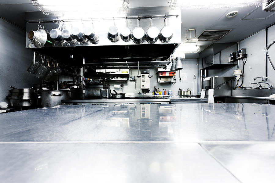 Japanese commercial kitchen Photograph by Urbancow