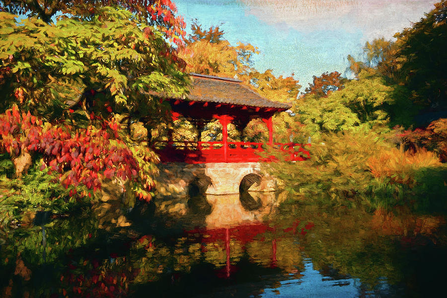 Japanese Garden Photograph by Maria Angelica Maira