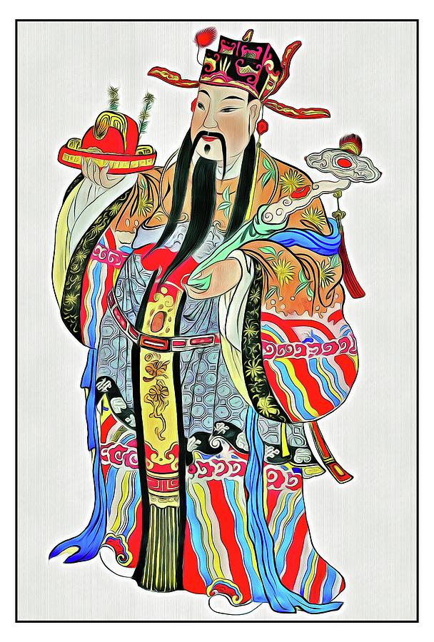 Japanese Gods 9 Digital Art by Printable Art - Fine Art America