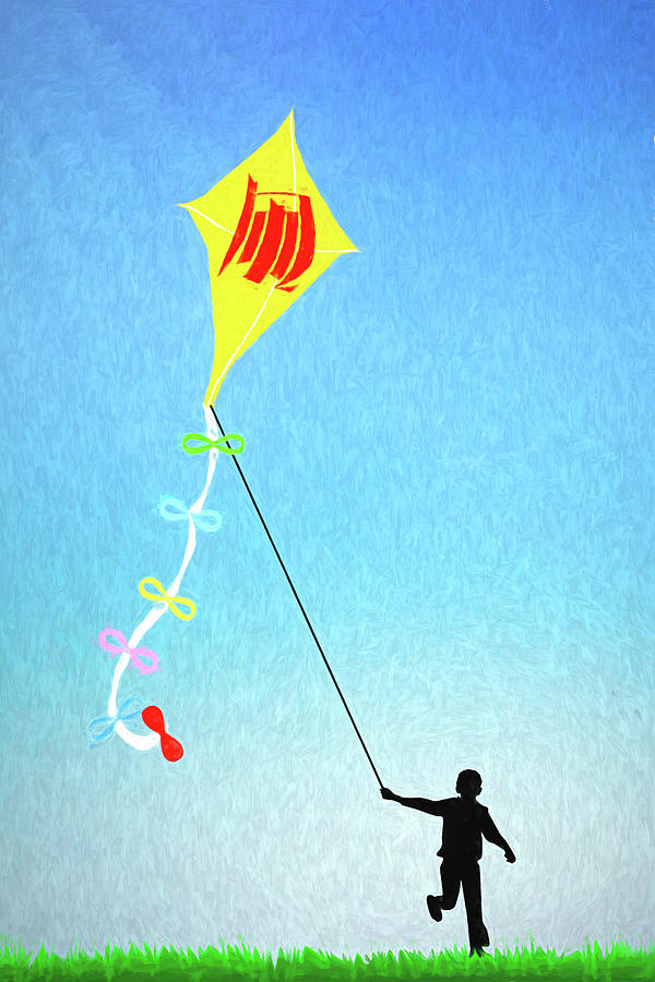 Japanese Kite Flying Photograph by John Haldane Pixels