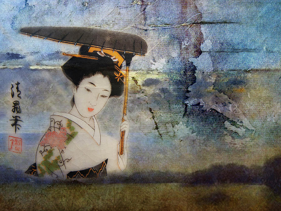 Japanese lady in a storm Photograph by Susie Blauser - Pixels