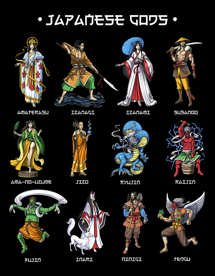 japanese mythical gods