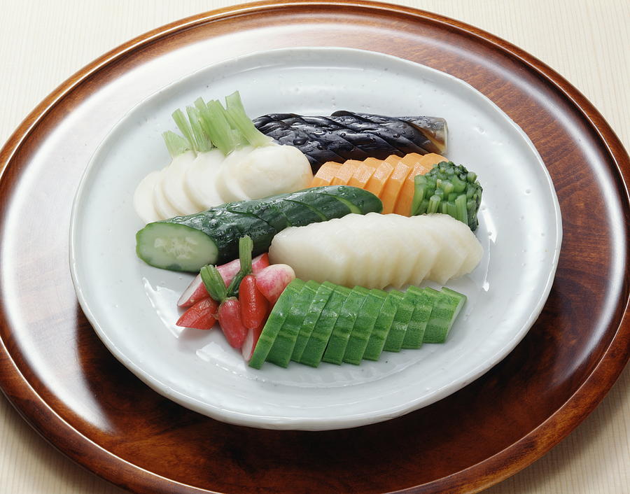 Japanese pickles Photograph by Masahiro Morigaki