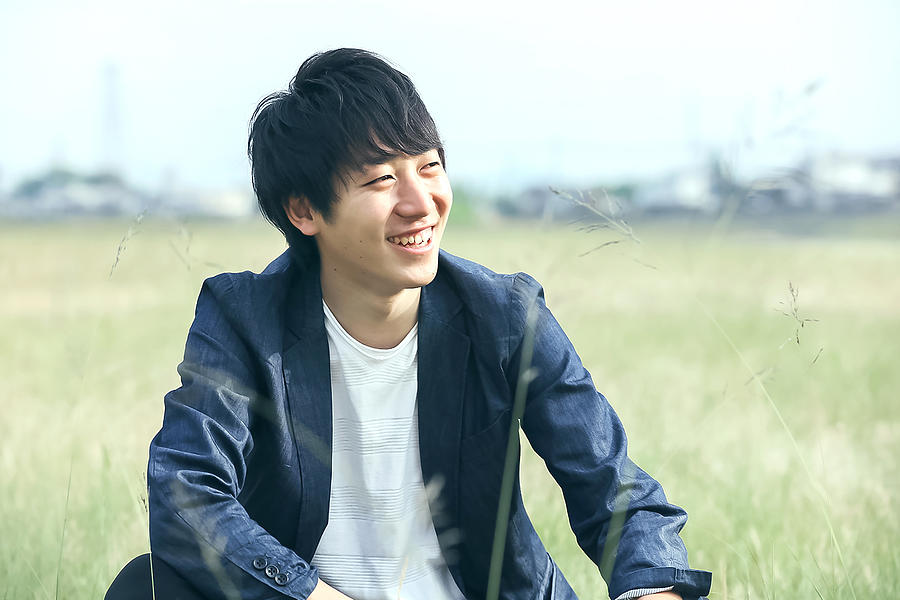 Japanese portrait of a young man Photograph by Ishii Koji Japanese portrait of a young man Photograph by Ishii Koji