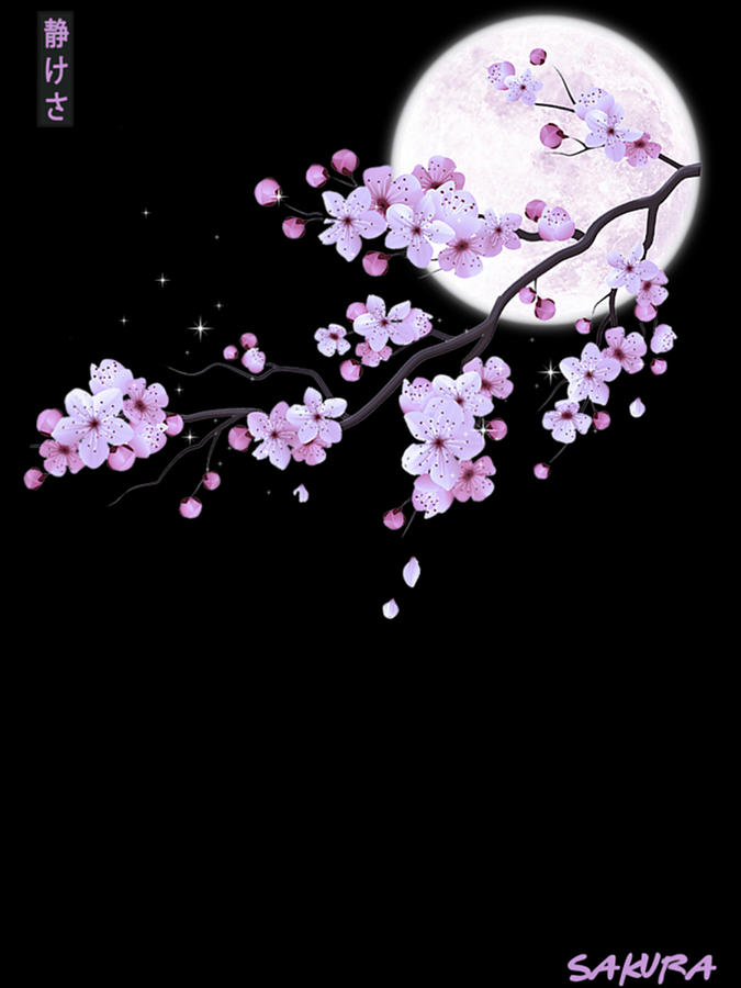 Japanese Purple Sakura Cherry Blossom Flower Photograph by Alvena Auer ...