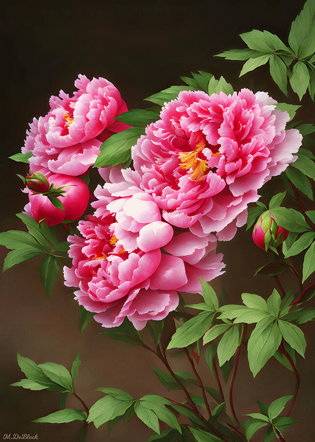 Japanese Tree Peonies Photograph by Marilyn DeBlock - Pixels