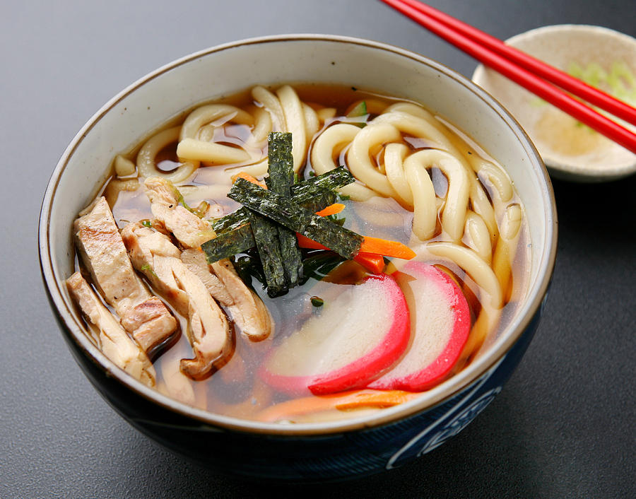 Japanese Udon Photograph by Whitewish