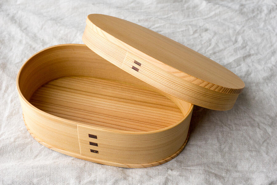 Japanese wooden lunch box Magewappa Photograph by Yuruphoto