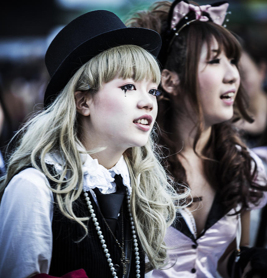 Japanese young fashion in Shibuya Tokyo Japan Photograph by Aluxum
